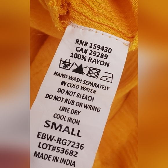 ELAN BANDEAU ROMPER | Size Small | Tangerine 🍊 - Picture 5 of 5